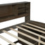 Daybed With 2 Bedside Cabinets, Upper Shelves And 4 Drawers