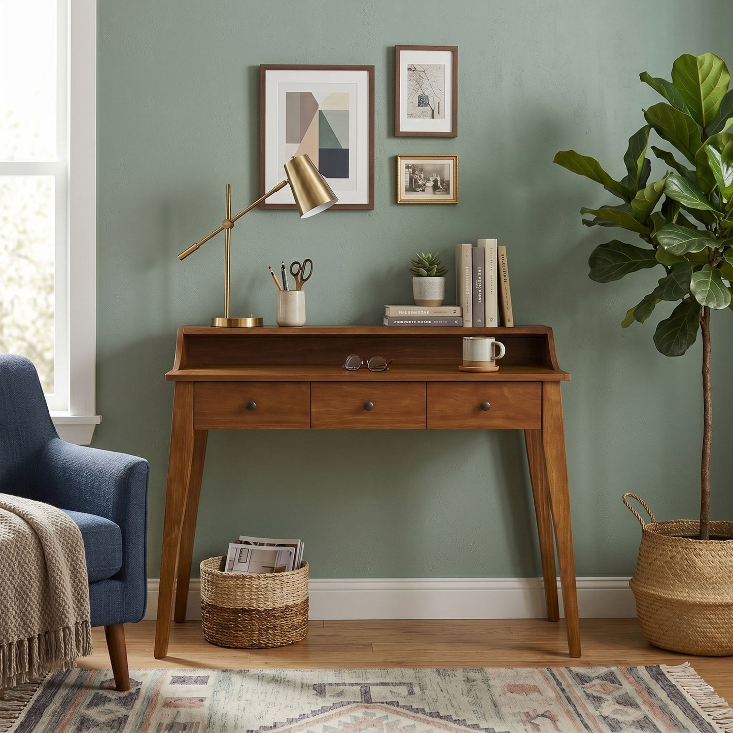 Modern Console Table With Drawers