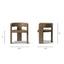 Soren - Accent Curved Dining Chair