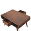 Solid Wood Curved Coffee Table