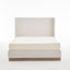 Hosford - Minimalist Upholstered Wingback Bed