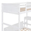 Full Over Full Bunk Bed With Desk