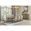 Upholstered Dining Chairs (Set of 2) - Brown