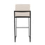 Fuji - Contemporary High Back Barstool Elegant Design