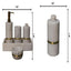 Inlay Bathroom (Set of 5) - White