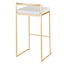 Fuji - Contemporary / Glam & Quality Construction Barstool