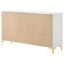 Karena - Rectangular 6 Drawer Dresser - White
