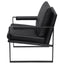 Goldbriar - Upholstered Track Arm Accent Chair - Black