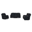 Blanche - Console Reclining Loveseat With LED Lights And Speakers