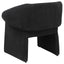 Mcdonald - Upholstered Sloped Arm Accent Chair - Black