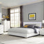 Dulcey - 6 Drawer Dresser With Accents, Bedroom Storage - Gloss White
