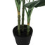 42" Tall, Artificial Plant, Evergreen Tree, Indoor, Faux, Fake, Floor, Greenery, Potted, Decorative - Green / Black