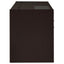 Maxim - 2 Drawer Computer Desk With Lift Top Storage And Power Outlet - Cappuccino