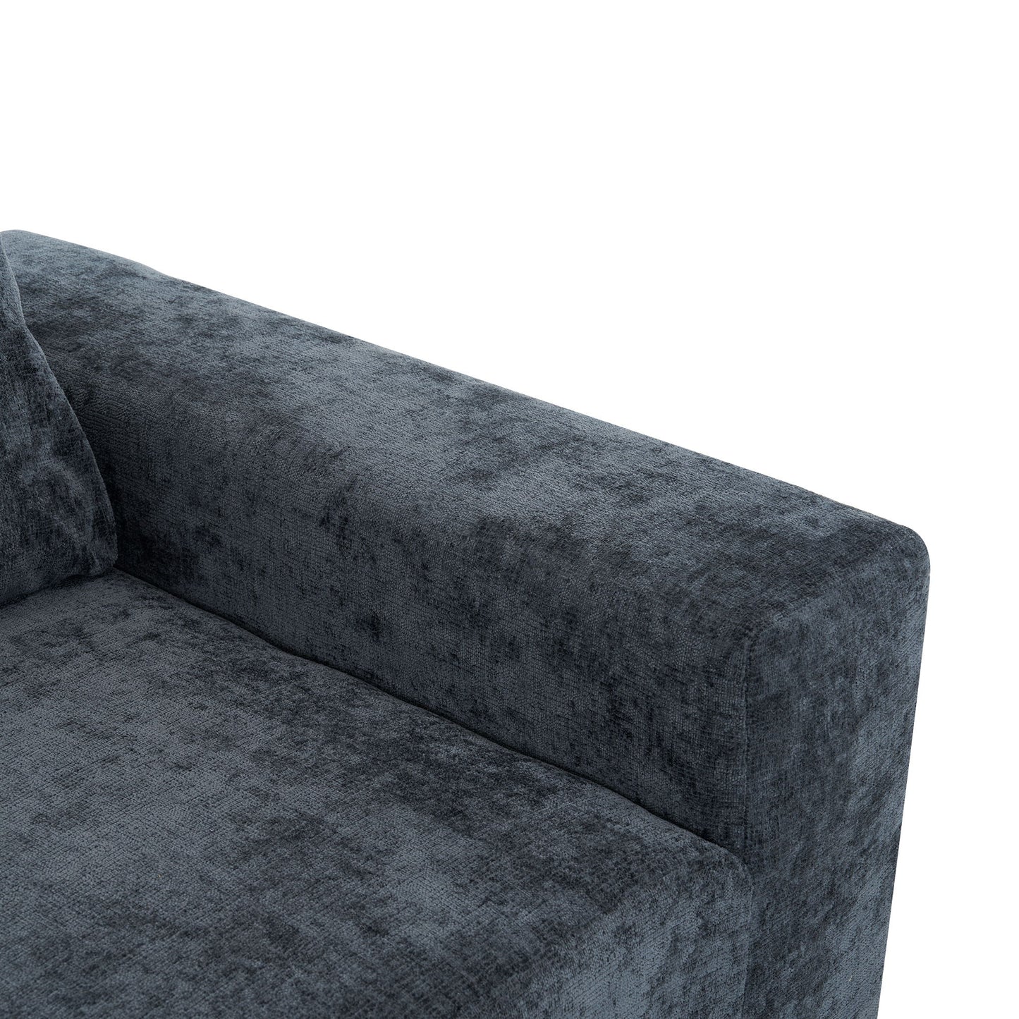 Modular Cloud Sectional Sofa Set, U-Shaped Upholstered Couch With Deep Seat