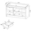 Astor - Open Shelf Storage Bench