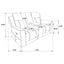 Slater - 2 Piece Reclining Sofa Set With Manual Recline