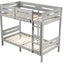 Edah - Twin Twin Bunk Bed - Gray