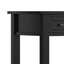 Warm Shaker - Writing Desk With Drawers - Black