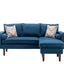 Mia - Sectional Sofa Chaise With USB Charger And Pillows