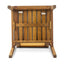 Preston - Outdoor Dining Chair With Cushion (Set of 2) - Teak / Beige