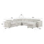 Harvey - Power Recliner Sectional Sleeper - Beige