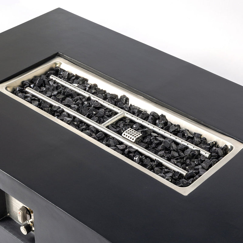Mesa fogatero de propano/gas natural, 50,000 BTU - Carbón