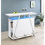 Katia - Wine Cabinet With LED Home Bar, 12 Bottle Storage - Gloss White