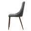 Mid Century Modern Fabric Armless Dining Chair