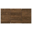 Writing Desk With 4 Hidden Storages - Brown