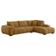 Florence - Upholstered L Shaped Sectional Sofa - Amber