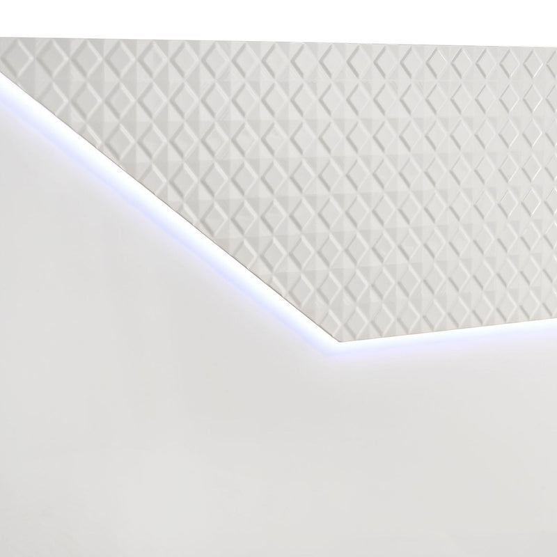Pierce - Juego de dormitorio con iluminación LED
