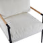 Modern Accent Chair With Cushions, Cozy Seating
