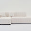 Jessica - Lamb Wool Sectional Sofa With Chaise, Versatile Configuration