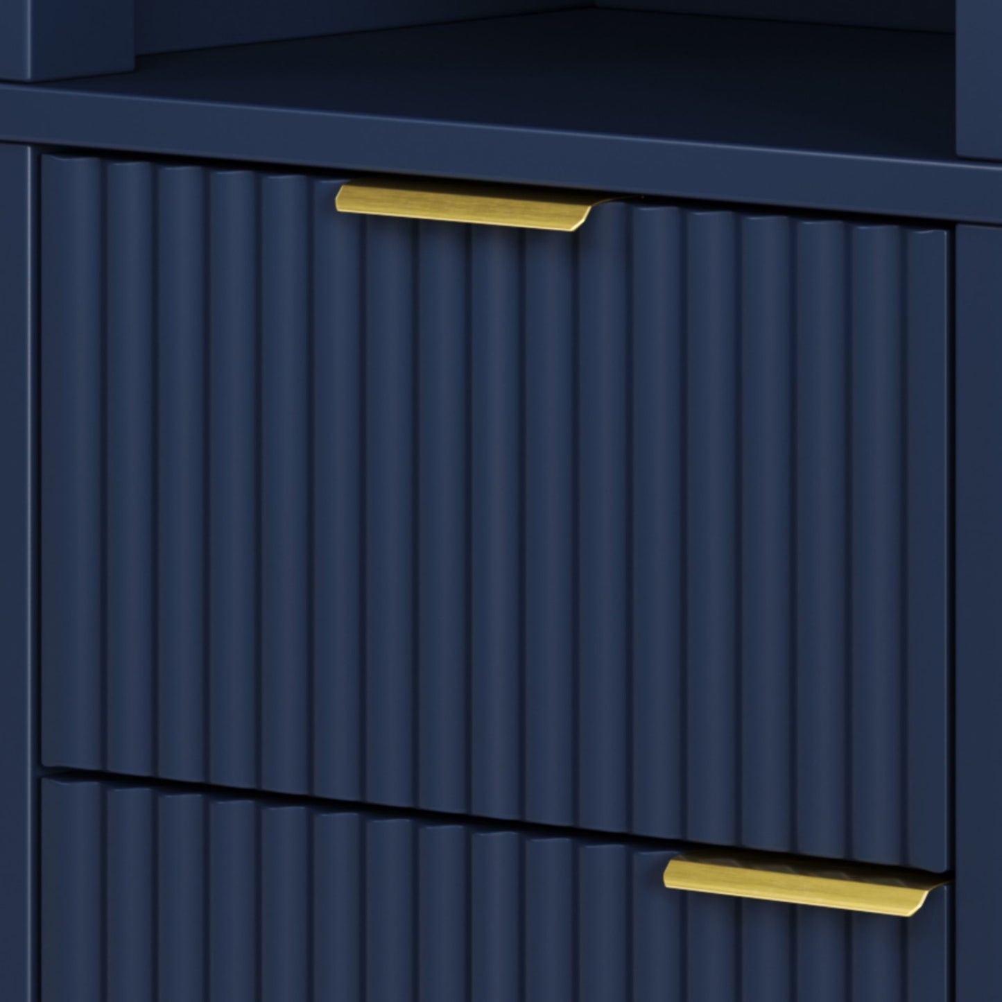 Tall Bathroom Storage Cabinet With Adjustable Shelves And 1 Drawer & Door