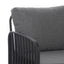 Outdoor Patio Club Chair, Waterproof Thick Cushion Deep Seating