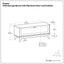 Draper - Flip Down Storage Bench - Teak