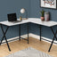 Computer Desk, Home Office, Corner, L Shape, Laptop, Contemporary / Modern