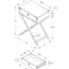 Accent Side Table, Storage Drawer, Stylish Design Contemporary & Modern