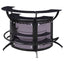Elaina - 3 Piece Curved Freestanding Home Bar - Black