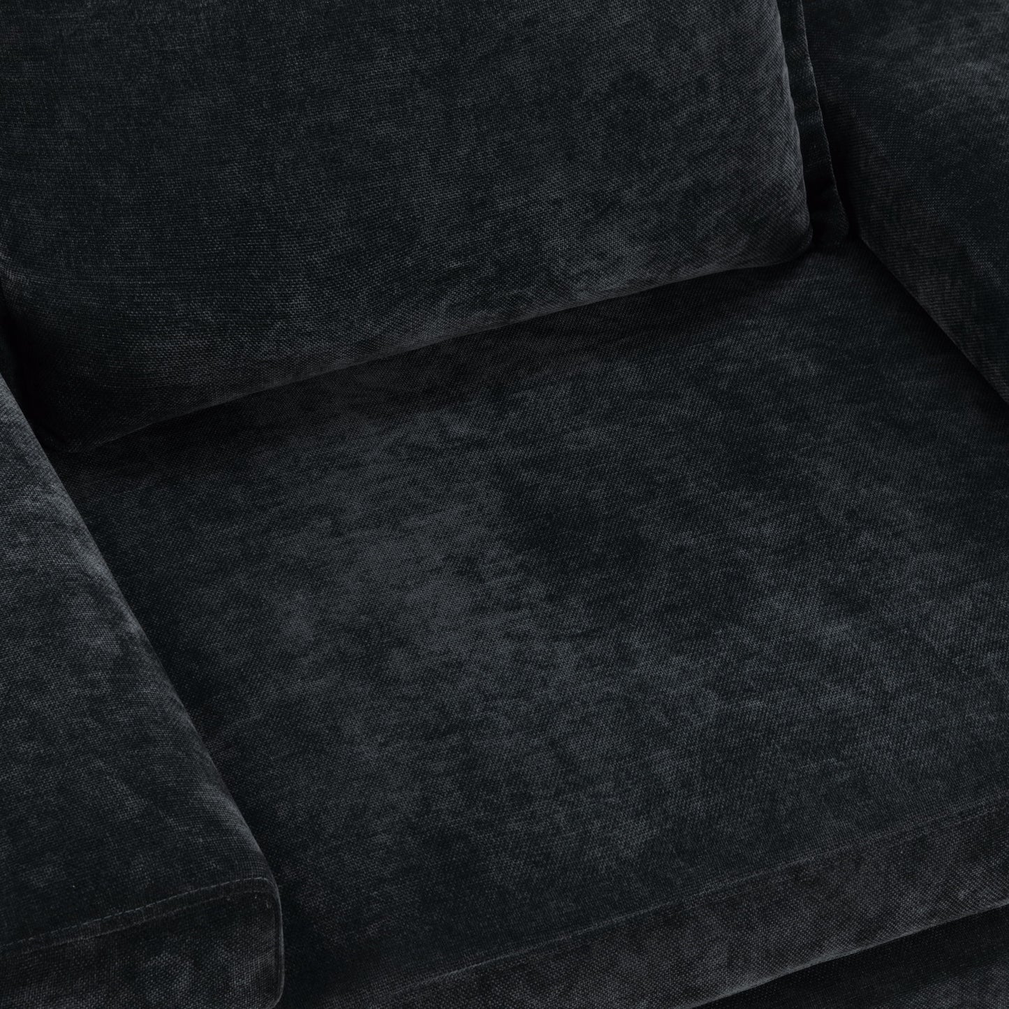 Upholstered Accent Chair With Wide Armrests And Ergonomic Back Support