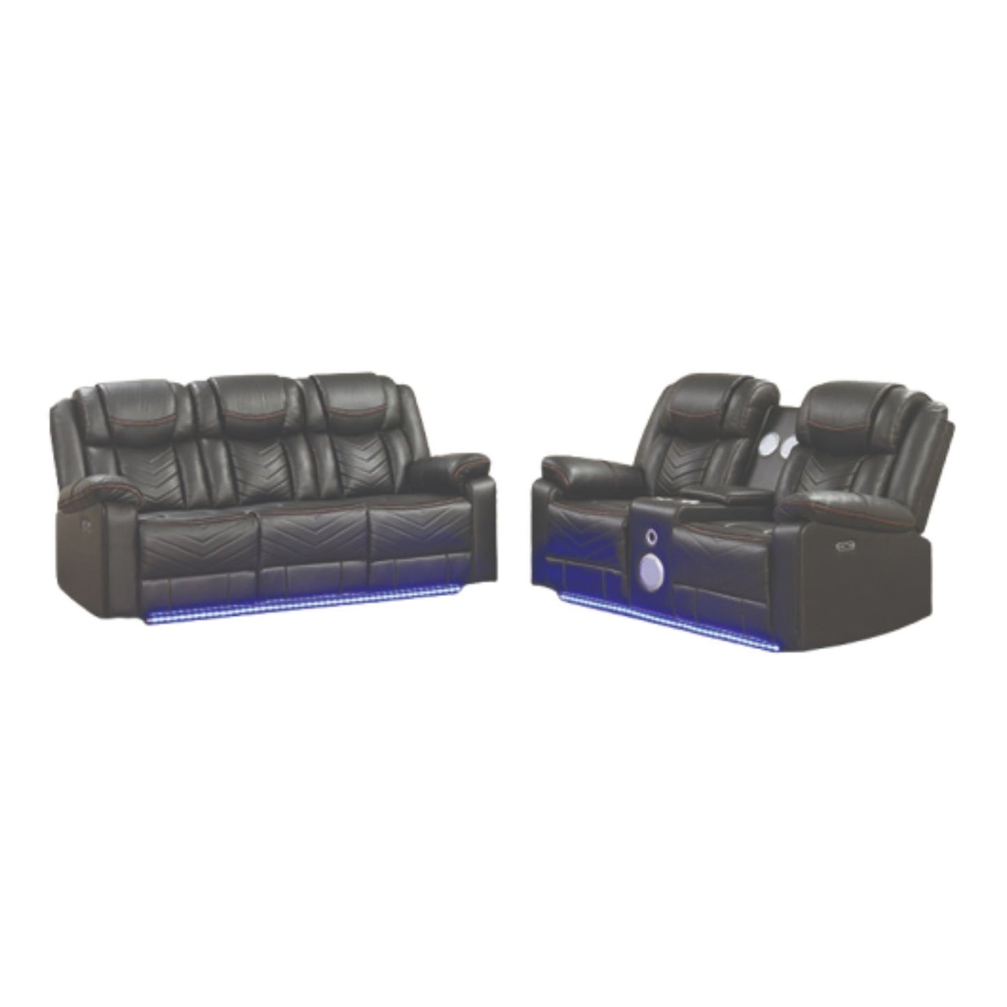 Challenger - LED Power Recliner Set