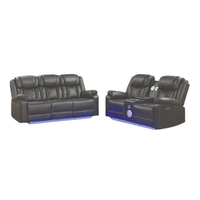 Challenger - LED Power Recliner Set