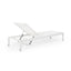 Outdoor Patio Chaise Lounge With 5 Reclining Positions