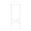 Accent Side Table, Narrow, Small, 2 Tier, Contemporary & Modern