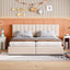 Upholstered Platform Bed With A Hydraulic Storage System