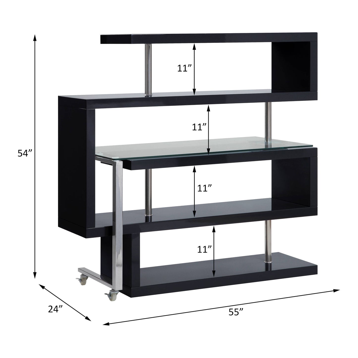 Buck II - Writing Desk & Bookshelf
