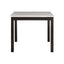 Leon - Bar Table And 4 Bar Stools - Espresso / White