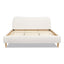 Roman - Curved Headboard Upholstered Platform Bed