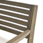 Helen - Outdoor Acacia Wood Dining Chair (Set of 2) - Gray / Creme