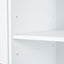 Freestanding Tall Storage Cabinet With 2 Tilt Out Hampers